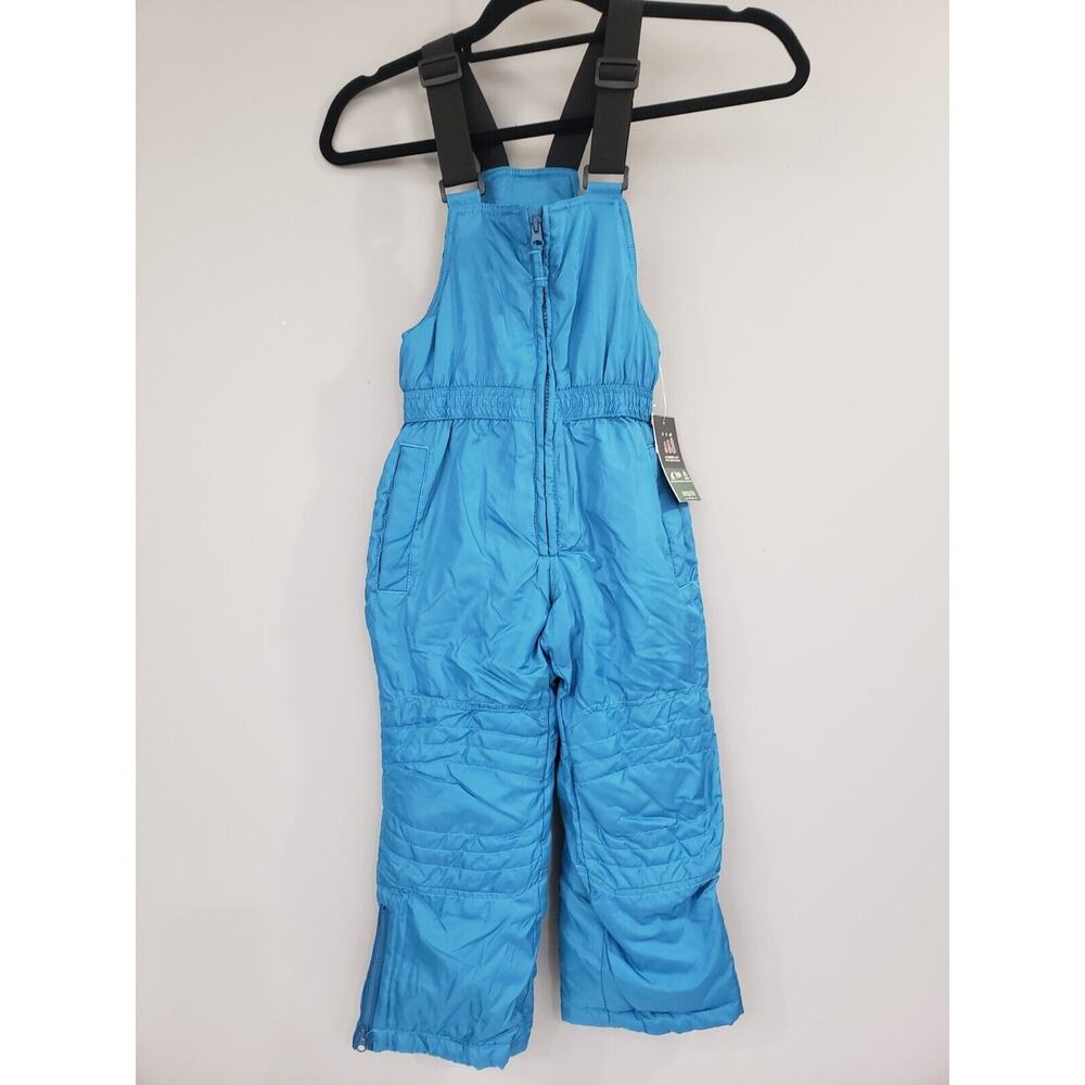 NEW Toddler Girls size 4 Insulated Snow Bib Overalls Winter Pants